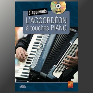 j'apprends l'accordéon à touches piano